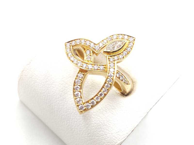 ハリーウィンストン買取 リリークラスターリング 